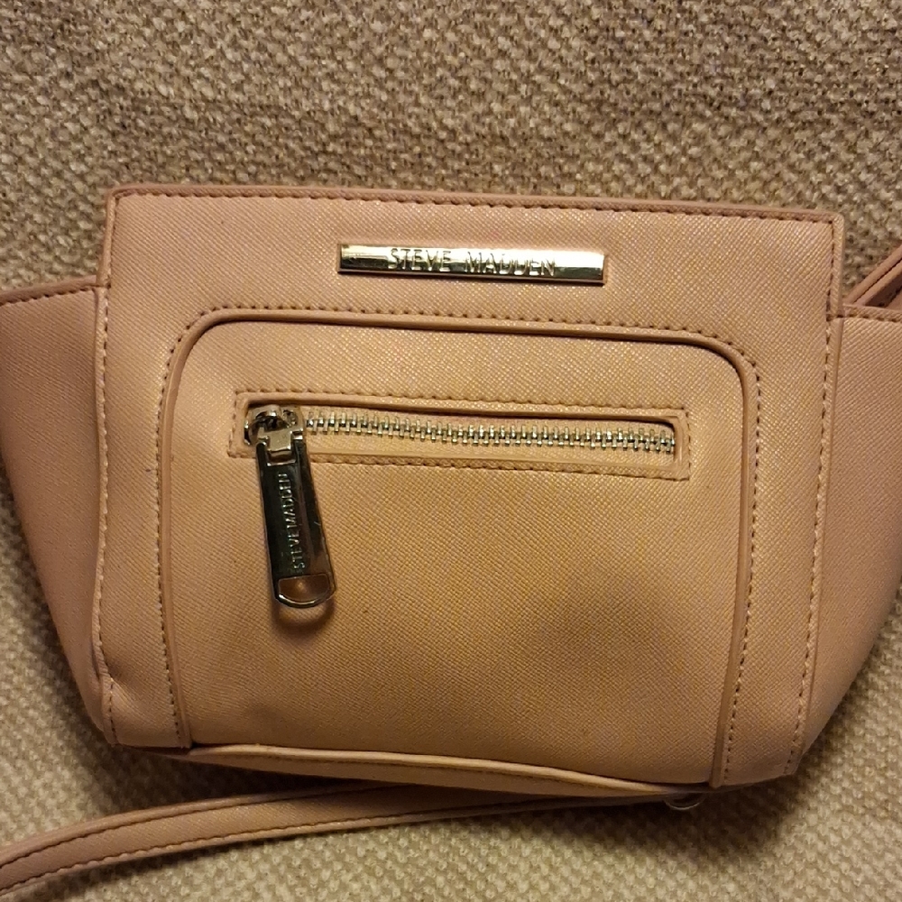 Steve Madden Beige Crossbody Bag